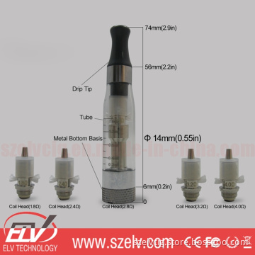 E Cigarette CE4 Cartomizer Electronic Cigarette EGO CE4 with CE FCC RoHS Certificate